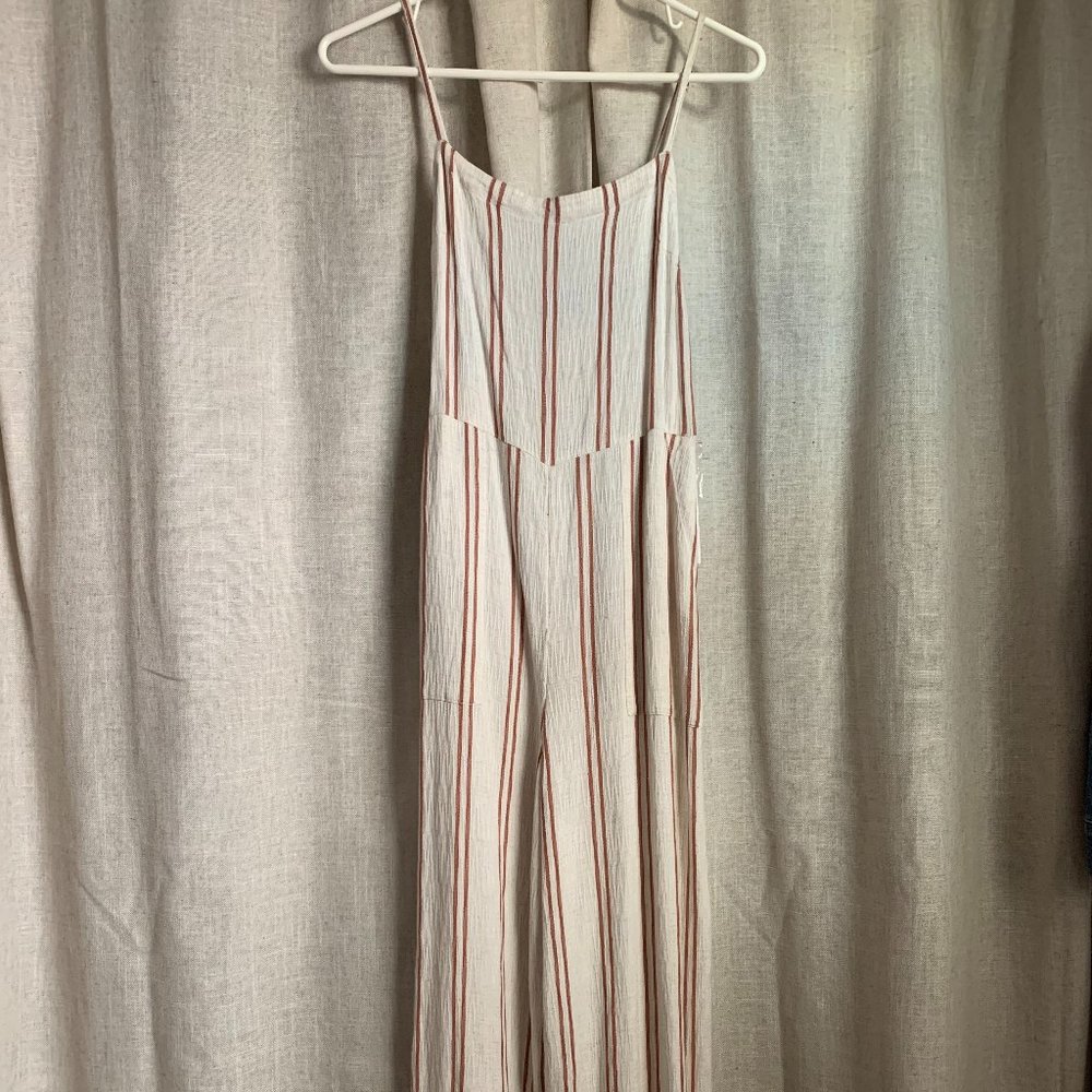 NWT Rip Curl Jumpsuit- semi crop flare